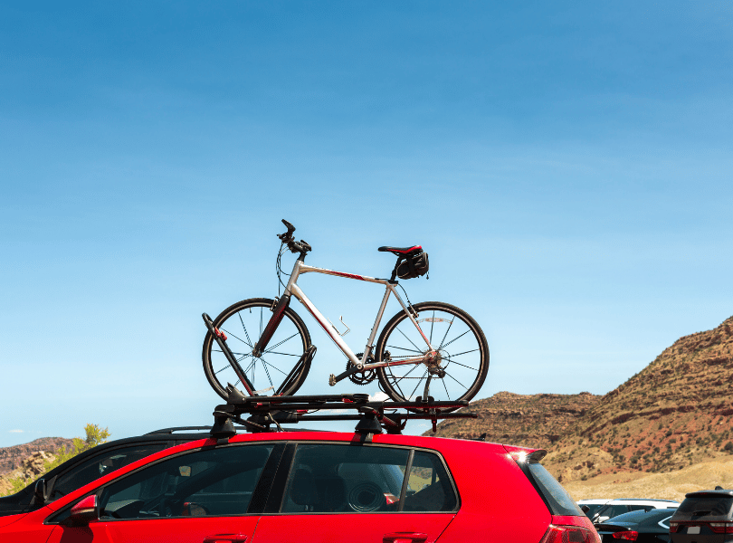 transporter vélos camping utilitaire vacances