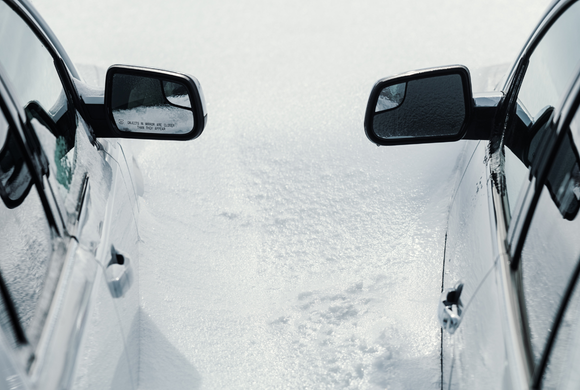 conduire utilitaire en hiver